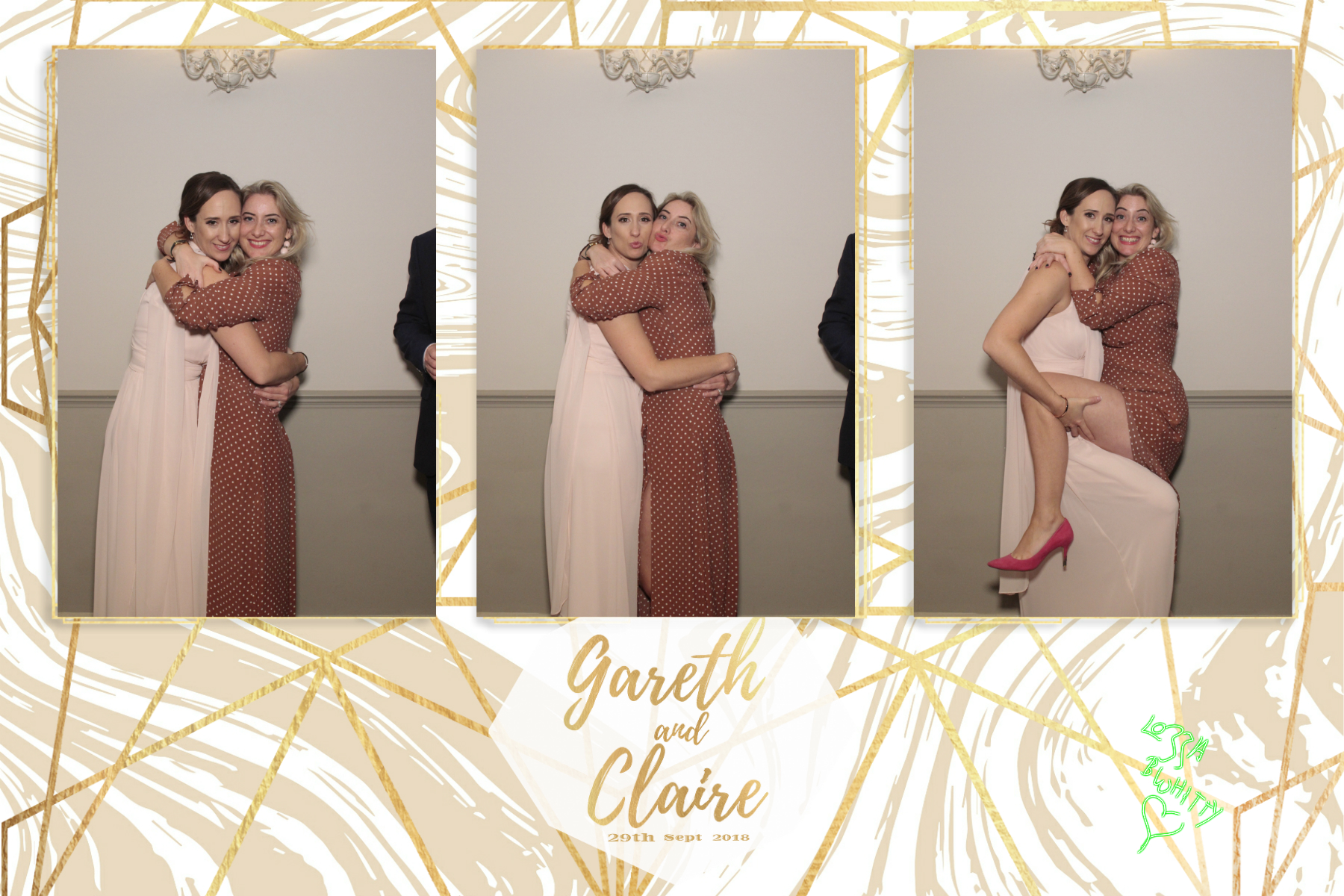 Claire & Gareth's Wedding | View more photos from the event at gallery.myphotoboothexperience.co.uk/u/MyPhotoBoothExperienceLtd/Claire-Gareths-Wedding